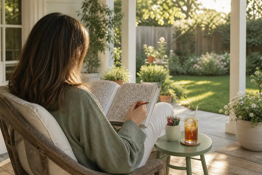 A No-Agenda Sunday with Pencils on the Porch