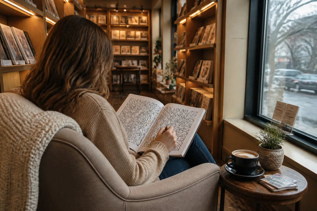 The Bookshop Table: Coloring Between Two Chapters