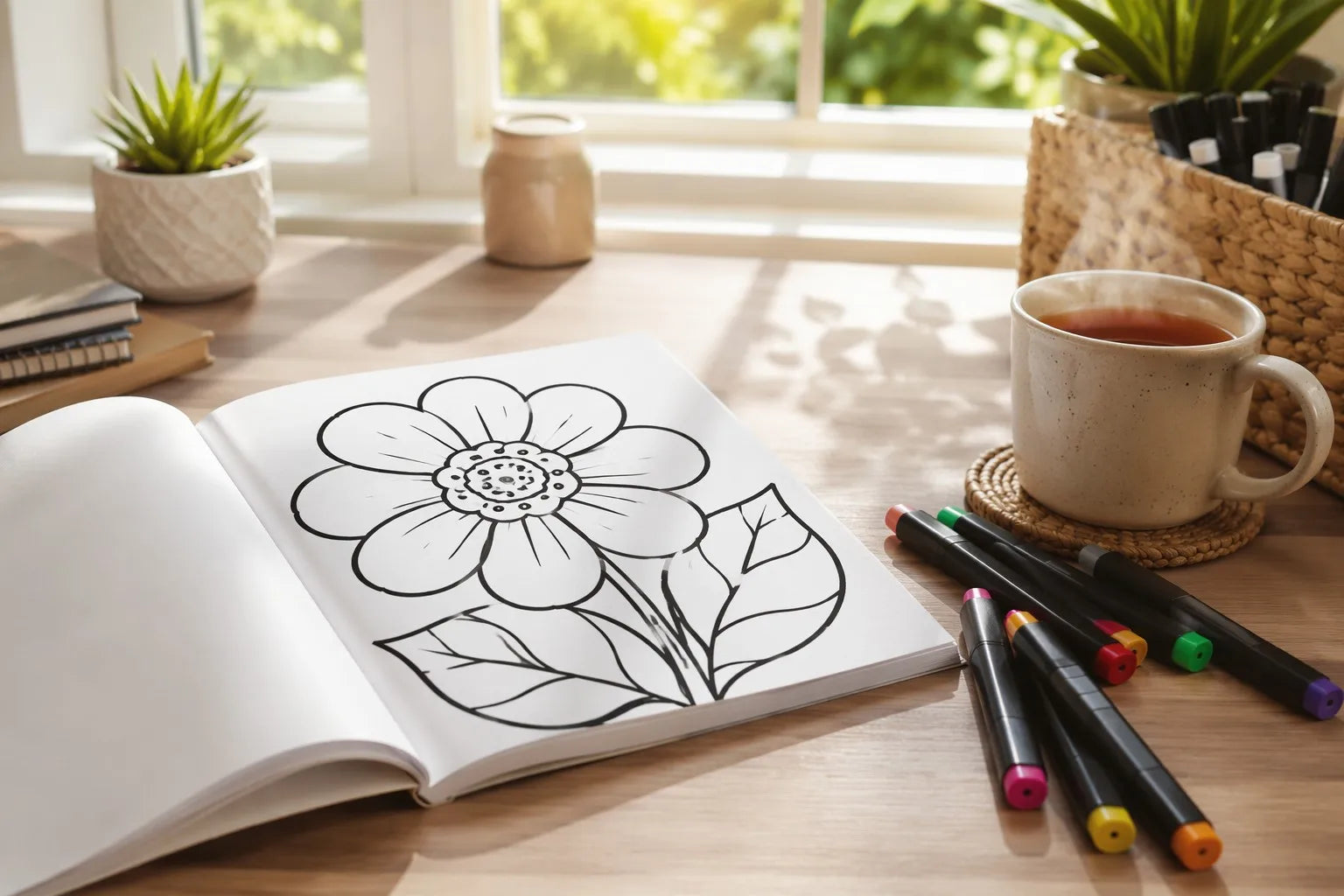 The Science of Simple Coloring: Why Bold & Easy Designs Win for Adult Stress Relief