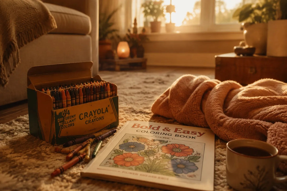 Inner Child Healing: Nostalgic Joy and Emotional Care Through Coloring