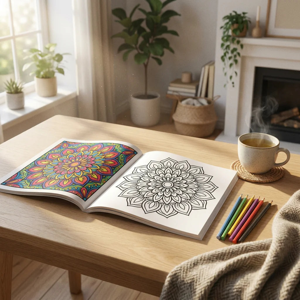 The Elegant Way to Unplug: Reclaim Your Wi-Fi-Free Weekend with a Coloring Book