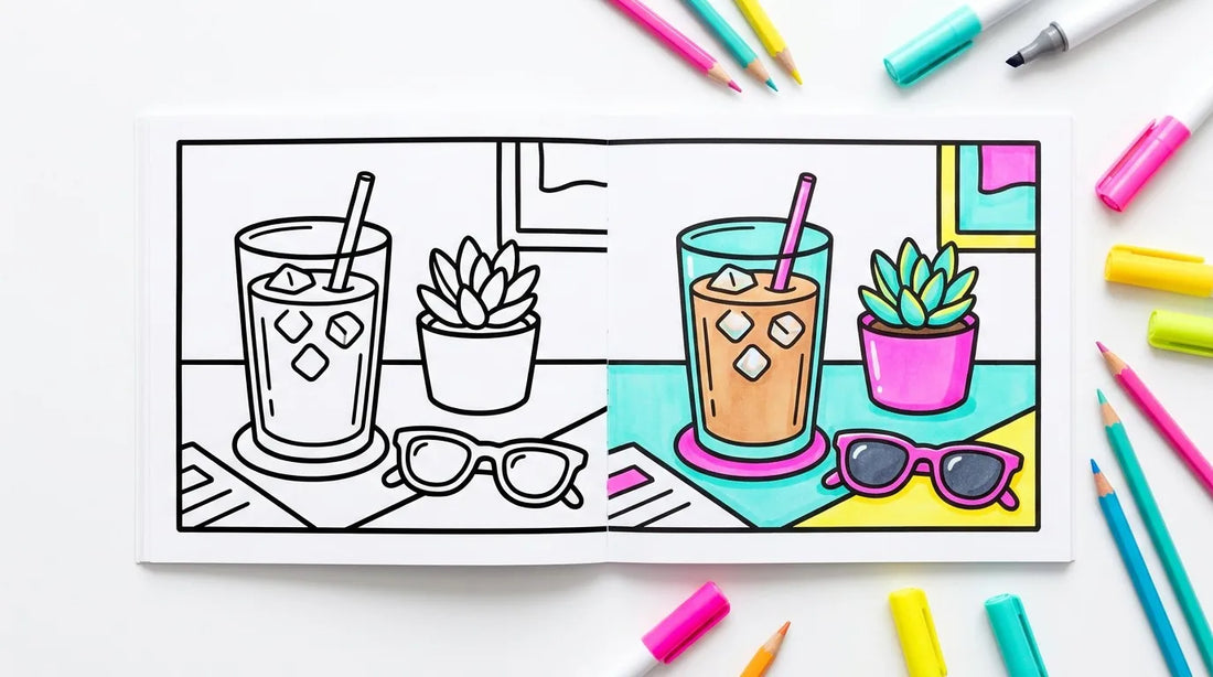 Dopamine Coloring: The Ultimate 10-Minute Brain Reset for Neurospicy Souls