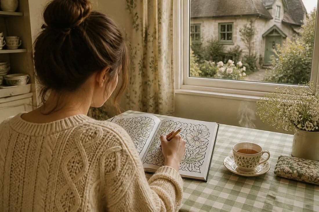 Cottagecore Coloring for Adults: How Familiar Colors Turn a Quiet Page into Comfort