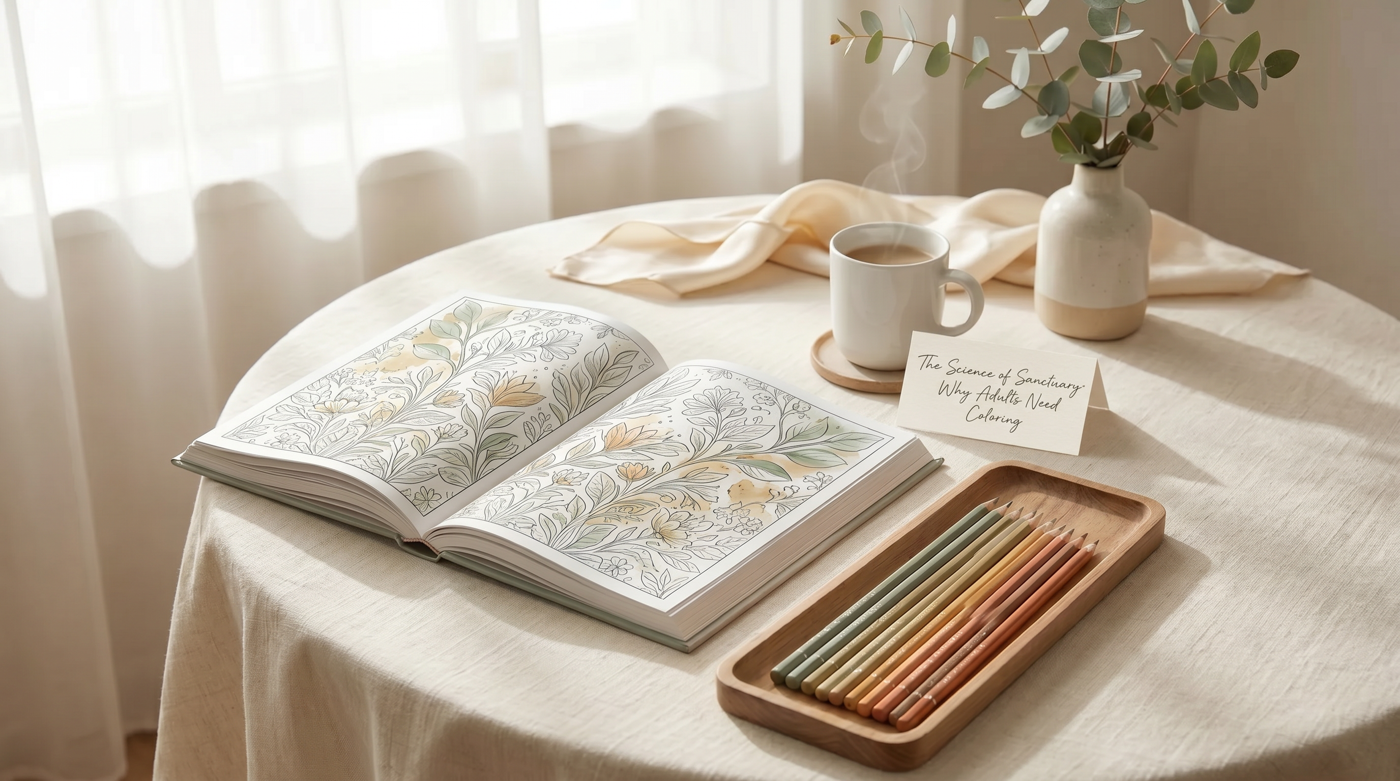 Why Adults Need Coloring Books More Than Children: The Science of Sanctuary
