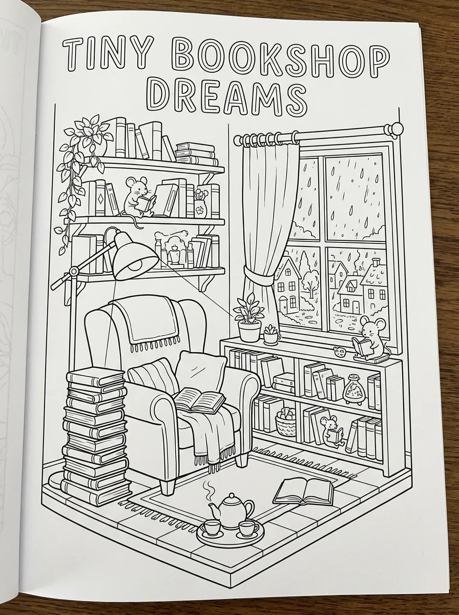 Tiny Bookshop Dreams Cover