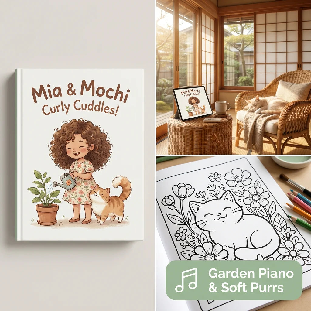 Mia & Mochi: Curly Cuddles! - Soft Paws Symphony (Sound Edition)